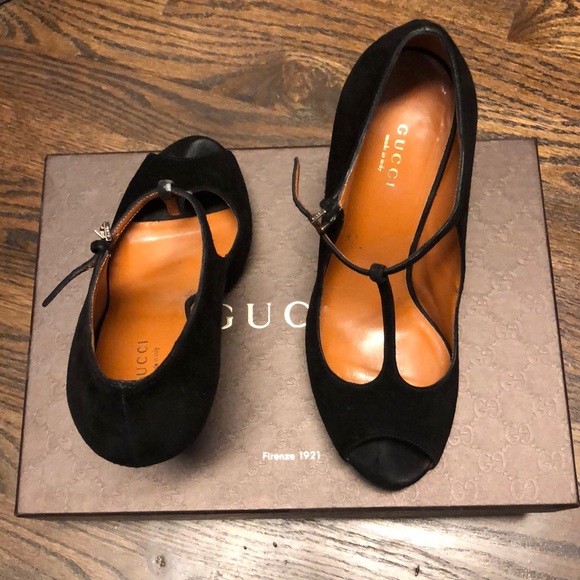 Gucci Platform Peep Toe Stilletto - Picture 5 of 10